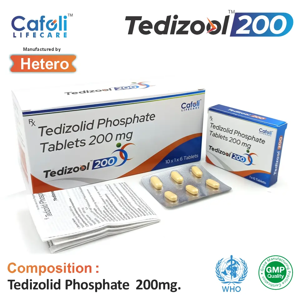 Tedizolid 200mg Tablet PCD Franchise Opportunity India